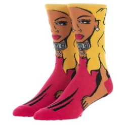 None RUPAUL 360 CHARACTER CREW SOCKS