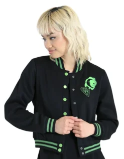 Shop Sour+Plus HELL BUNNY SAMARA JACKET BLACK/GREEN
