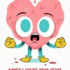 JELLYKOE SCREAM INSIDE YOUR HEART PRINT Homewares