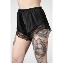KILLSTAR SEVERINA SATIN SHORTS