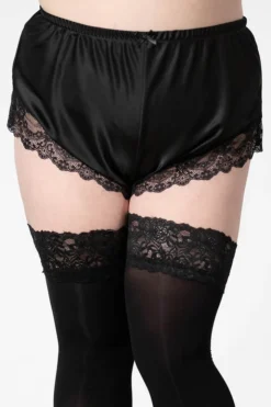 KILLSTAR SEVERINA SATIN SHORTS