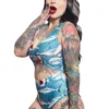 SOURPUSS SHARK ATTACK MONOKINI