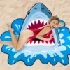 None GIANT SHARK BEACH BLANKET