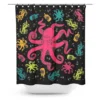 SOURPUSS UNDER THE SEA SHOWER CURTAIN Haunted Homewares 1 SOURPUSS UNDER THE SEA SHOWER CURTAIN Haunted Homewares