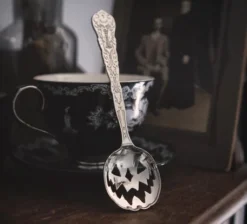 LIVELY GHOSTS HAUNTED HALLOWS TEA SPOON SILVER Back In Stock