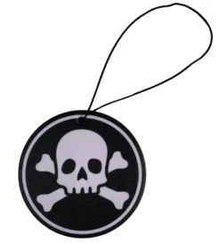 SOURPUSS SKULL N BONES AIR FRESHENER