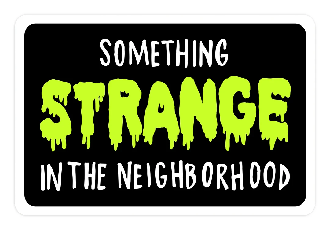 Lifestyle BAND OF WEIRDOS SOMETHING STRANGE STICKER 3 Lifestyle BAND OF WEIRDOS SOMETHING STRANGE STICKER