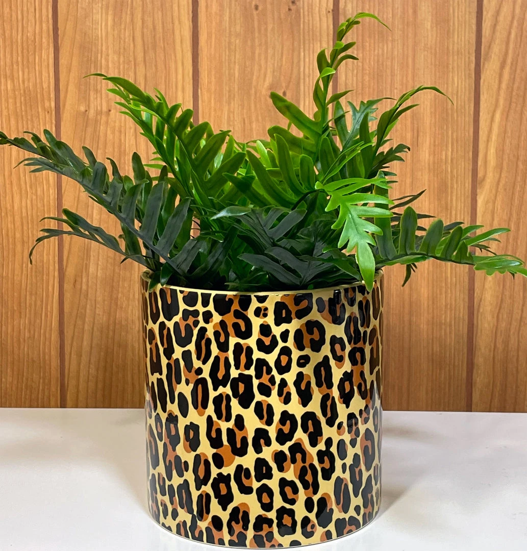 SOURPUSS LEOPARD PLANT CONTAINER Haunted Homewares 4 SOURPUSS LEOPARD PLANT CONTAINER Haunted Homewares
