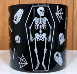 SOURPUSS SKELETON PLANT CONTAINER Haunted Homewares