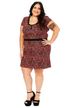 Neon Dreams SOURPUSS LEOPARD BEKI DRESS HOT PINK 13 Neon Dreams SOURPUSS LEOPARD BEKI DRESS HOT PINK