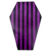 SOURPUSS COFFIN RUG BLACK/PURPLE Haunted Homewares