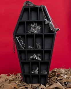 SOURPUSS COFFIN CURIO SHELF