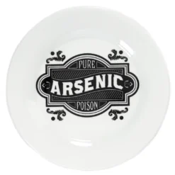 SOURPUSS ARSENIC DESSERT PLATE Haunted Homewares
