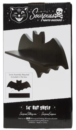 SOURPUSS BAT SHELF BLACK