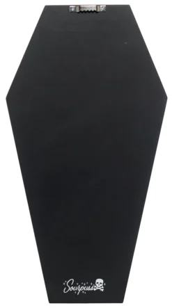 SOURPUSS COFFIN SHELF BLACK 13 SOURPUSS COFFIN SHELF BLACK
