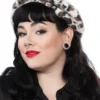 SOURPUSS LEOPARD FUR BERET