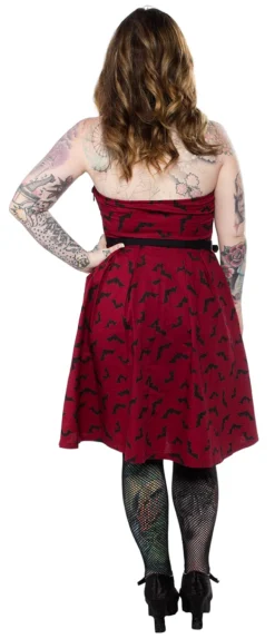 SOURPUSS LUNA BATS SPOOKSVILLE DRESS