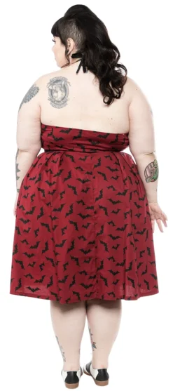 SOURPUSS LUNA BATS SPOOKSVILLE DRESS