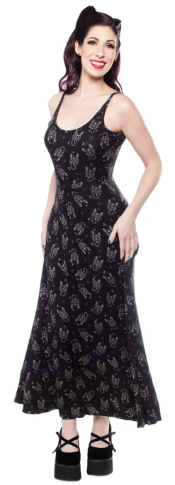 Shop Sour+Plus SOURPUSS SCORPION MAXI DRESS