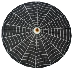 SOURPUSS SPIDERWEB PARASOL Ghouls Just Wanna Have Sun