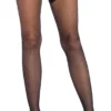 None Accessories FISHNET THIGH HIGH STOCKINGS W/ WIDE BAND