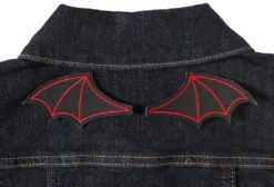 SOURPUSS BAT WINGS PATCH SET RED