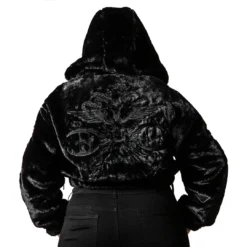 KILLSTAR STARCHILD FAUX FUR BOMBER JACKET Shop Sour+Plus