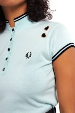 FRED PERRY AMY WINEHOUSE KNITTED SHIRT STARLIGHT Apparel