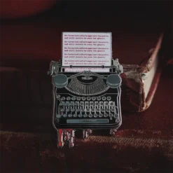 LIVELY GHOSTS STEPHEN KING LOVERS PIN BLACK