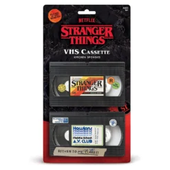 None What's New STRANGER THINGS VHS SPONGES 7 None What's New STRANGER THINGS VHS SPONGES