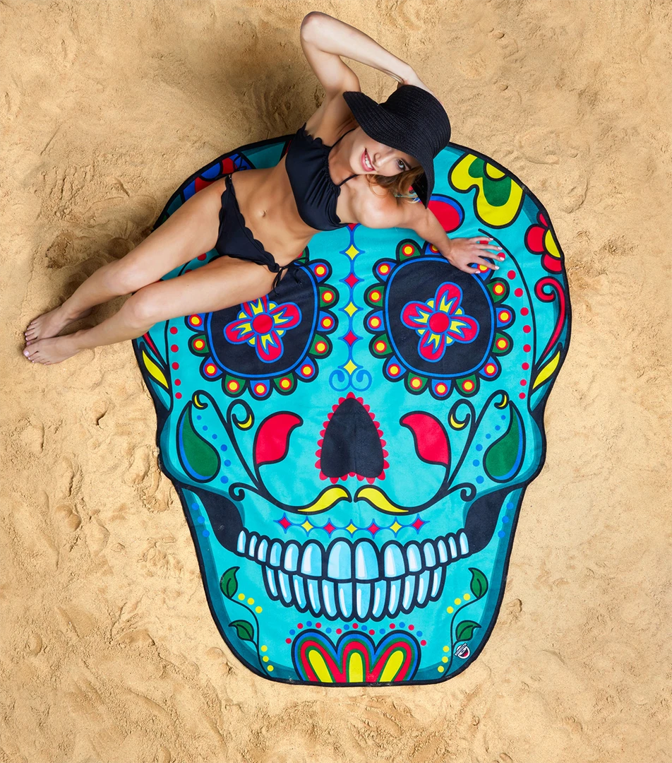 None Back In Stock GIANT SUGAR SKULL BEACH BLANKET 3 None Back In Stock GIANT SUGAR SKULL BEACH BLANKET