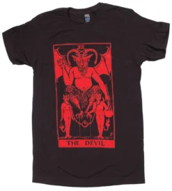 Graphic Tees Apparel THE DEVIL TAROT T SHIRT