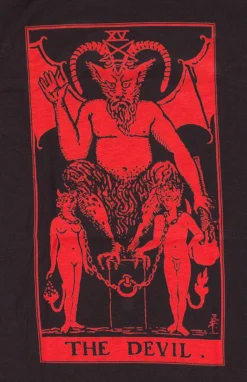 Graphic Tees Apparel THE DEVIL TAROT T SHIRT