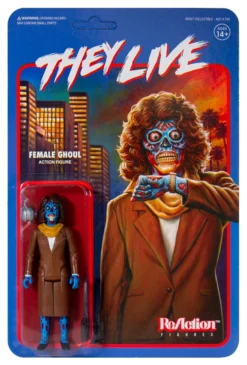 Super7 REACTION: THEY LIVE FEMALE GHOUL ACTION FIGURE Lifestyle