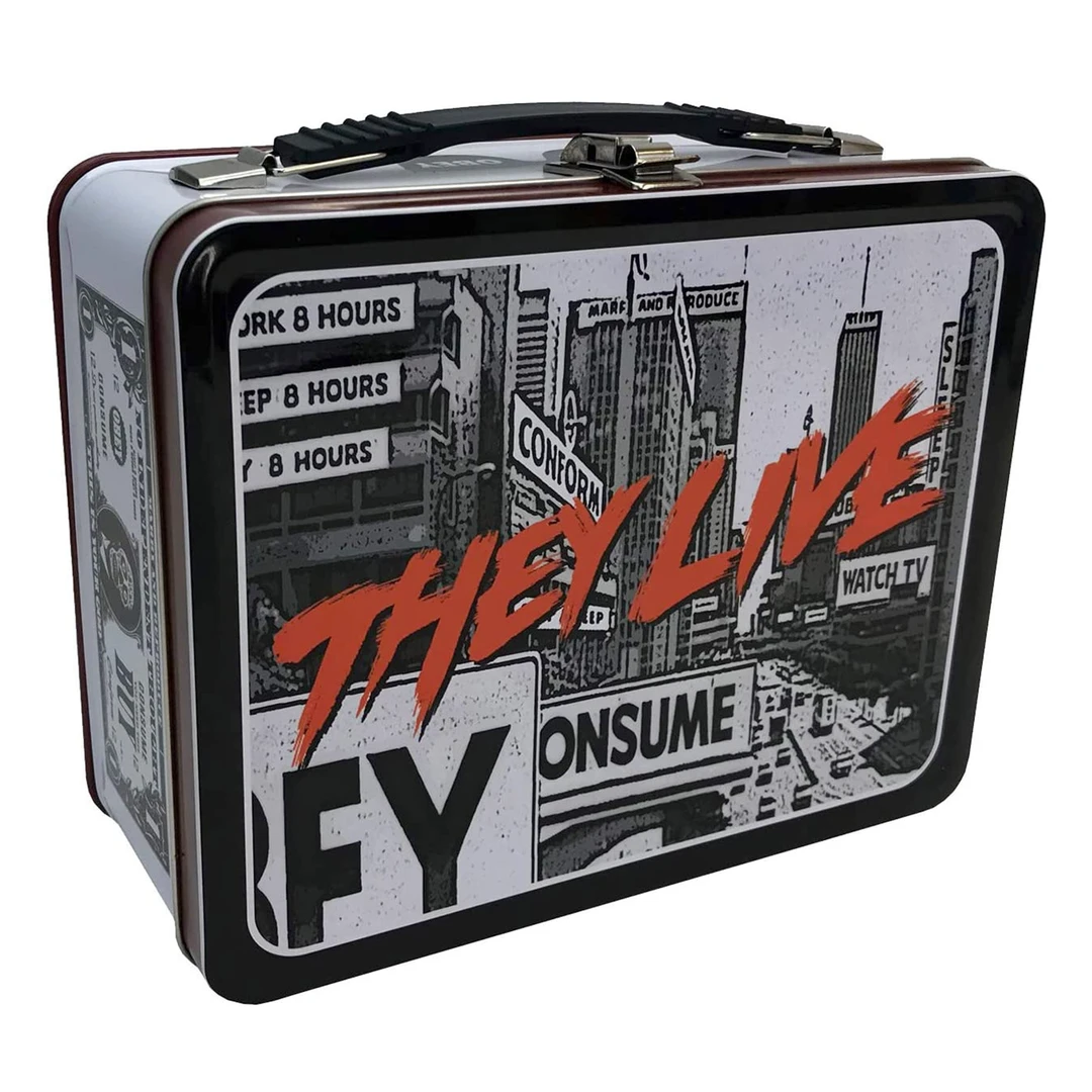 None Homewares THEY LIVE OBEY TIN LUNCHBOX 4 None Homewares THEY LIVE OBEY TIN LUNCHBOX