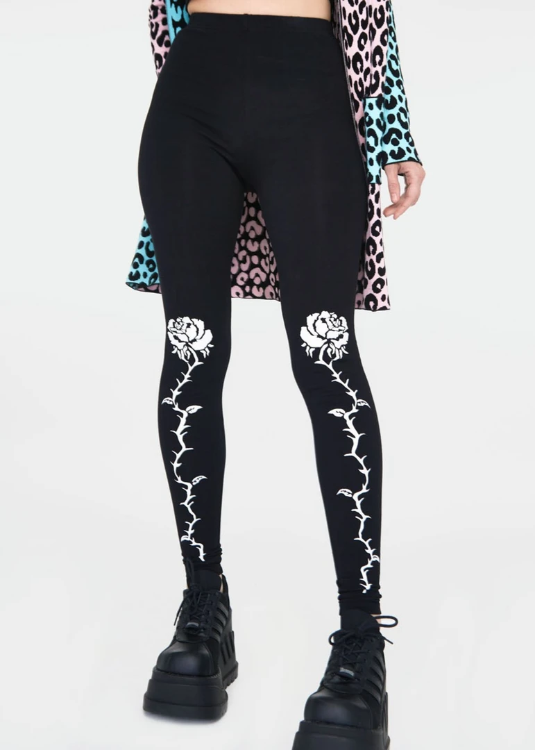 JAWBREAKER THORNS AND ROSES LEGGINGS 3 JAWBREAKER THORNS AND ROSES LEGGINGS
