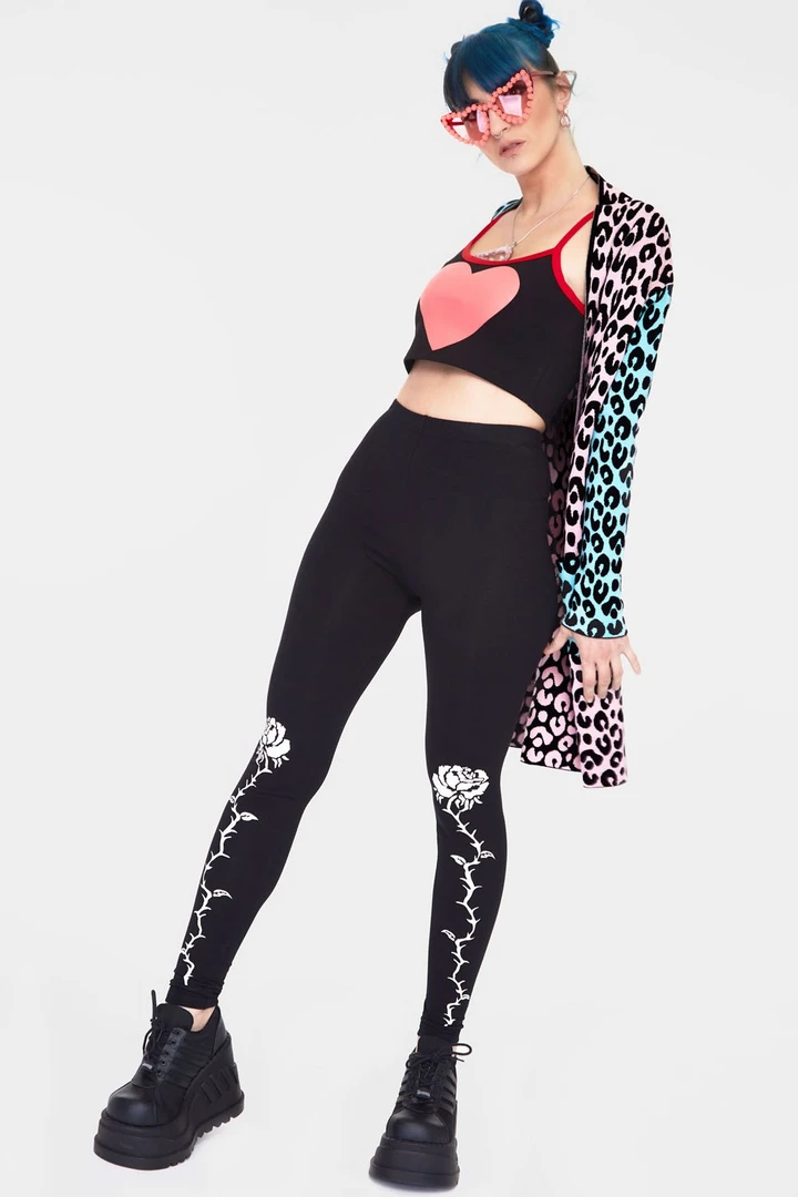 JAWBREAKER THORNS AND ROSES LEGGINGS 4 JAWBREAKER THORNS AND ROSES LEGGINGS