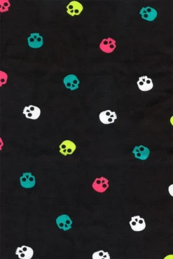 Neon Dreams SOURPUSS MULTI SKULLS BEKI DRESS
