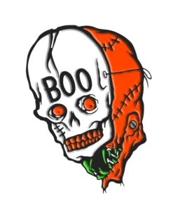 Accessories TRICK OR TREAT STUDIOS TOXICTOONS BOO! ENAMEL PIN