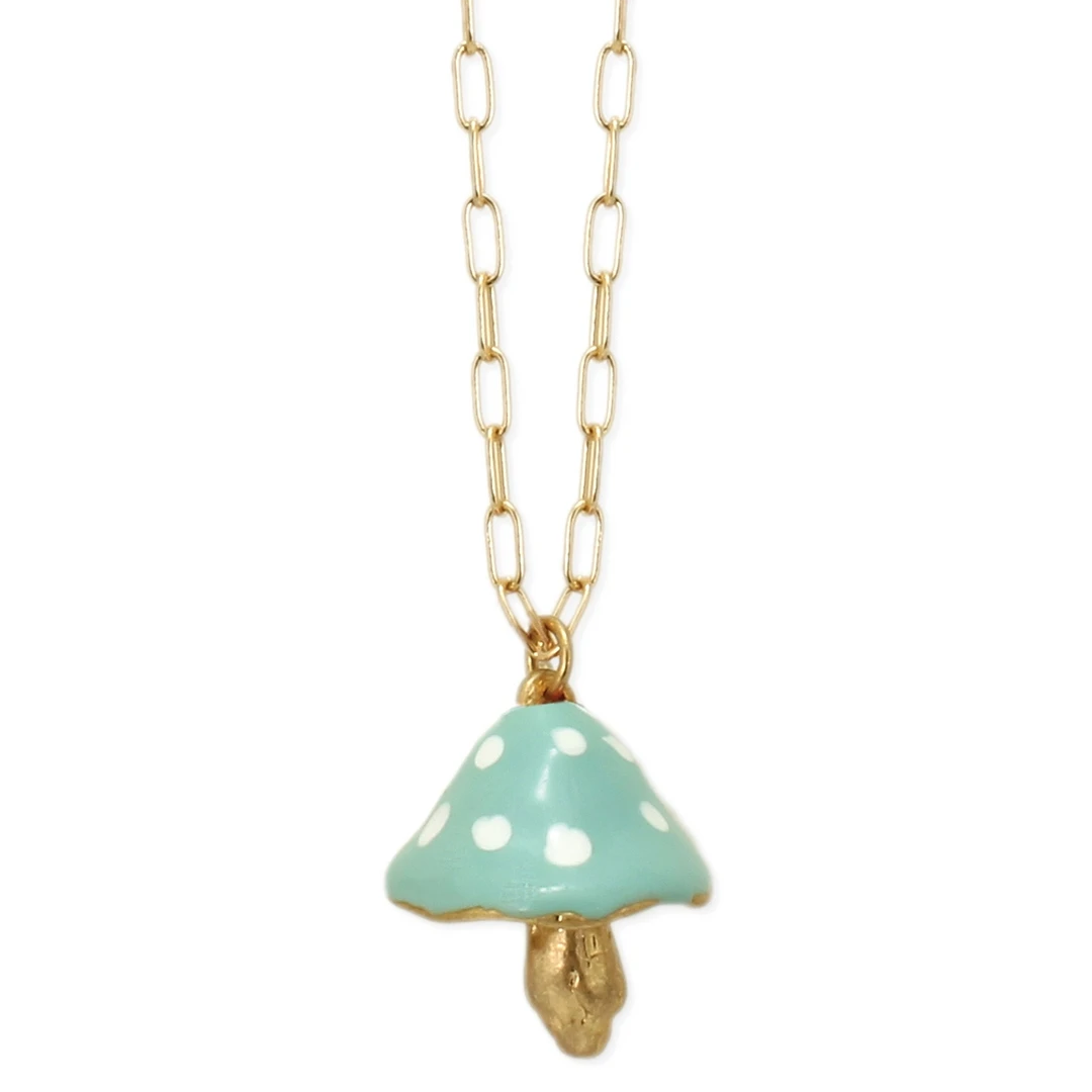 None FANTASY FOREST TURQUOISE MUSHROOM NECKLACE What's New 3 None FANTASY FOREST TURQUOISE MUSHROOM NECKLACE What's New