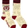 FOOTCLOTHES TWO HEADED GOAT CREW SOCKS Accessories