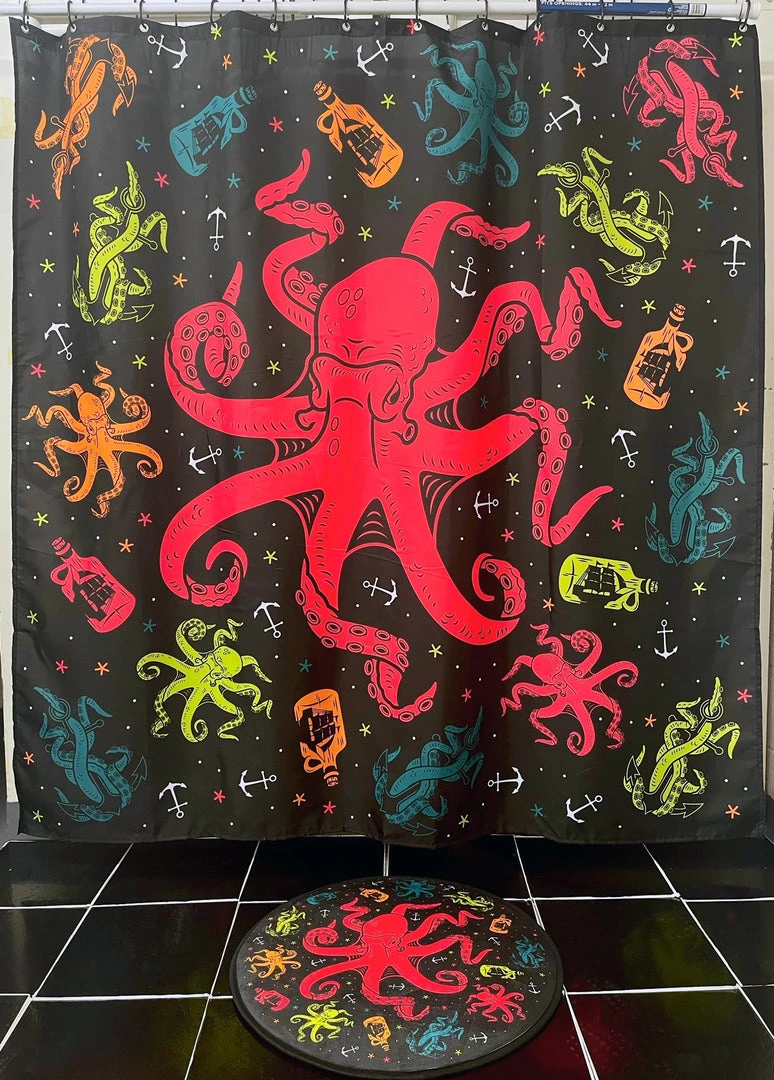 SOURPUSS UNDER THE SEA BATH MAT 4 SOURPUSS UNDER THE SEA BATH MAT