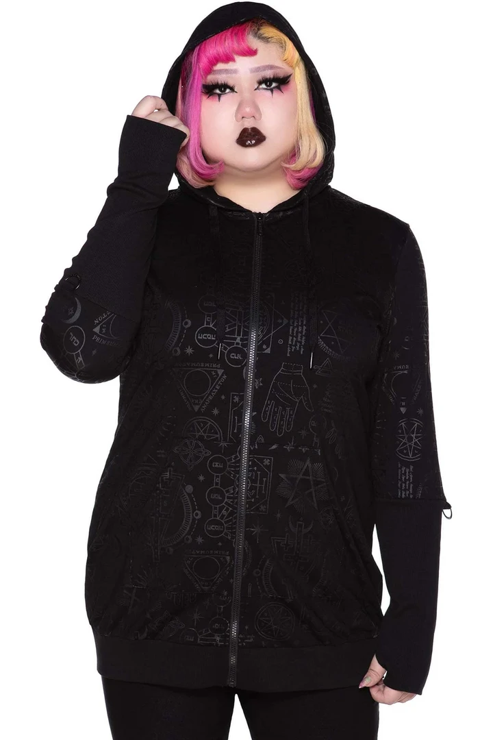 Shop Sour+Plus KILLSTAR UNHOLY SABBATH LONGLINE HOODIE 6 Shop Sour+Plus KILLSTAR UNHOLY SABBATH LONGLINE HOODIE