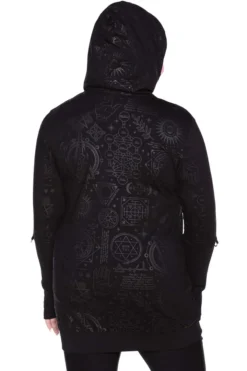 Shop Sour+Plus KILLSTAR UNHOLY SABBATH LONGLINE HOODIE 11 Shop Sour+Plus KILLSTAR UNHOLY SABBATH LONGLINE HOODIE