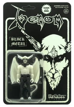 Super7 I'm With The Band REACTION: VENOM BLACK METAL GLOW IN THE DARK FIGURE
