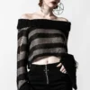 KILLSTAR VISAGE KNIT SWEATER 2 KILLSTAR VISAGE KNIT SWEATER
