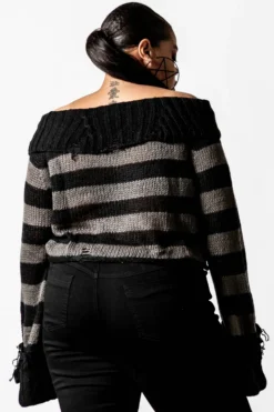 KILLSTAR VISAGE KNIT SWEATER 9 KILLSTAR VISAGE KNIT SWEATER