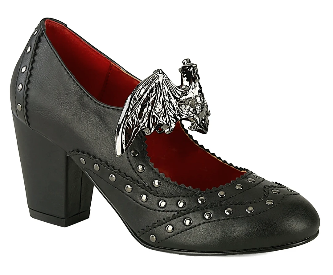 Footwear DEMONIA VIVIKA BIG BAT MARY JANE HEELS 3 Footwear DEMONIA VIVIKA BIG BAT MARY JANE HEELS