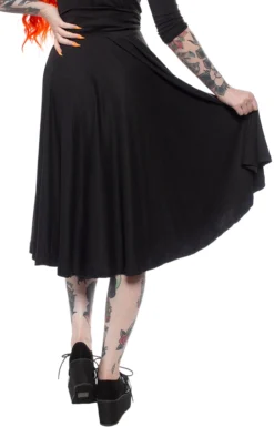 Shop Sour+Plus WAX POETIC ELLA SKIRT BLACK