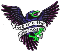 BAND OF WEIRDOS WE ARE THE WEIRDOS BACK PATCH Accessories